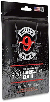 Hoppes HGLC black lubricated cleaning cloth 14.00 x 11.00 inches